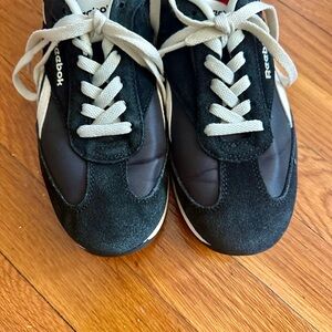 Reebok Black and White Sneakers